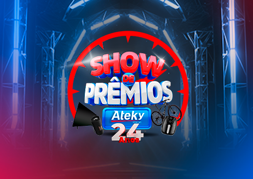 Ateky: 24 anos de conexão e um mês de premiação para você!